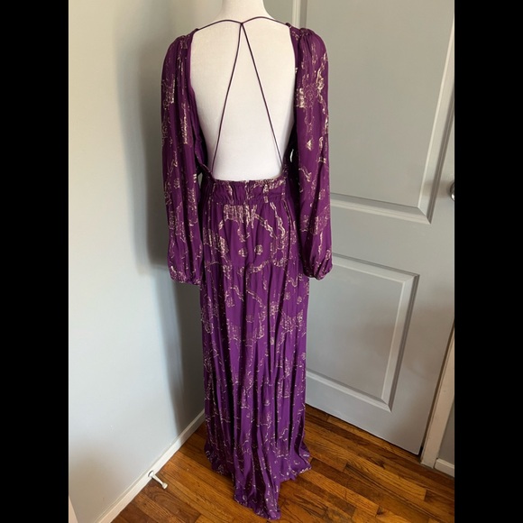 BA&SH Dina Maxi Dress - Picture 7 of 9